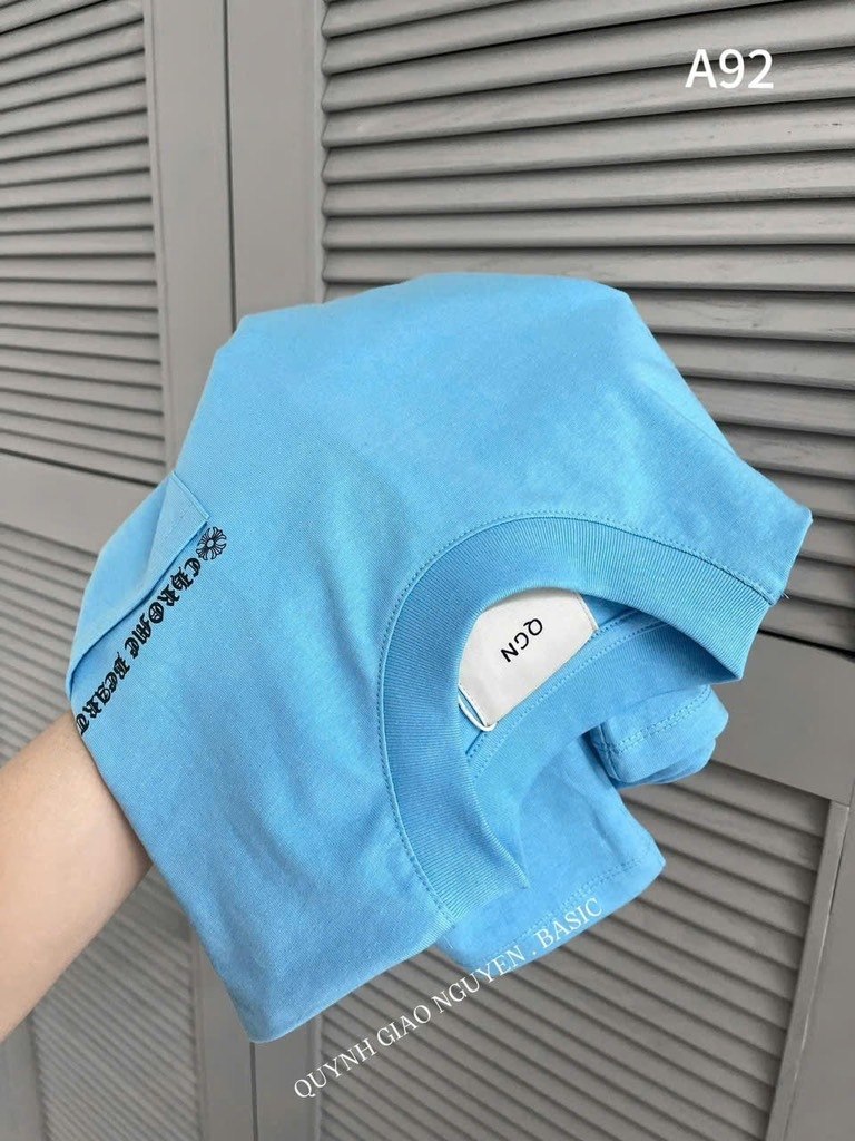 ÁO PHÔNG XANH BRAIN CỘC TAY NỮ