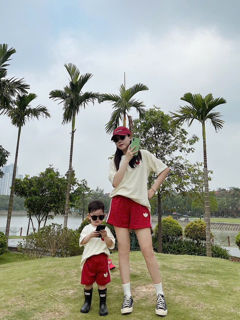 SET BỘ MẸ BÉ DAS QUẦN ĐỎ