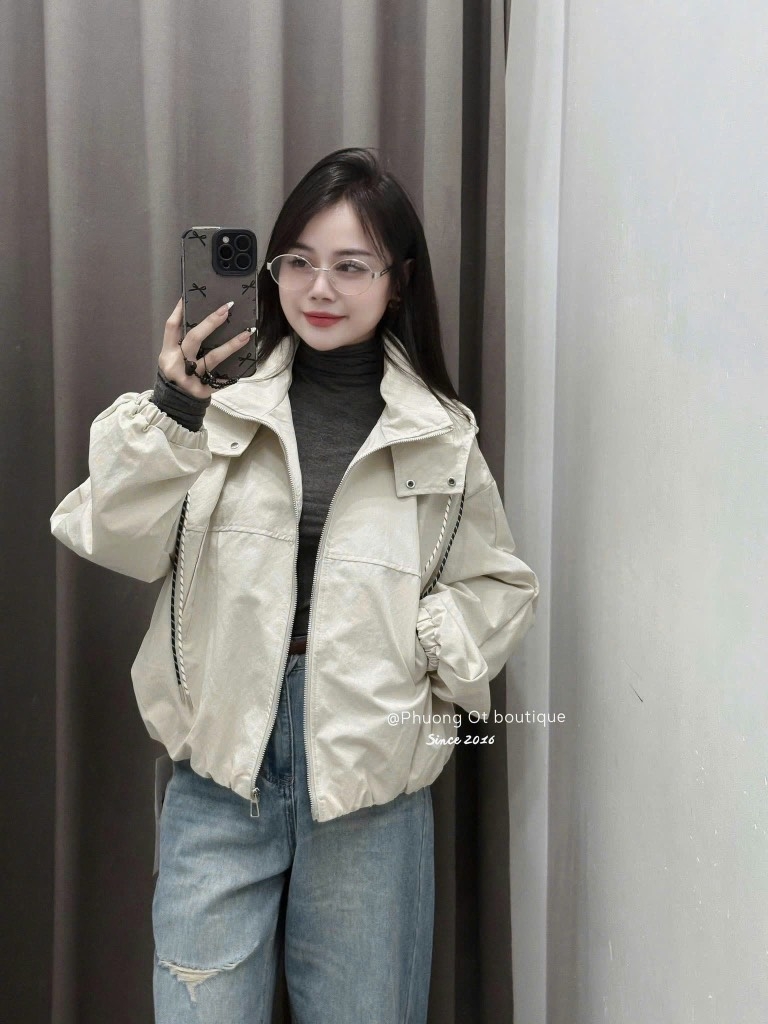 ÁO GIÓ CHỐNG NƯỚC 3 MÀU NỮ THU ĐÔNG