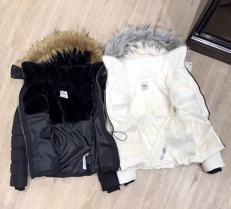 ÁO PHAO PARKA LÓT LÔNG NỮ THU ĐÔNG