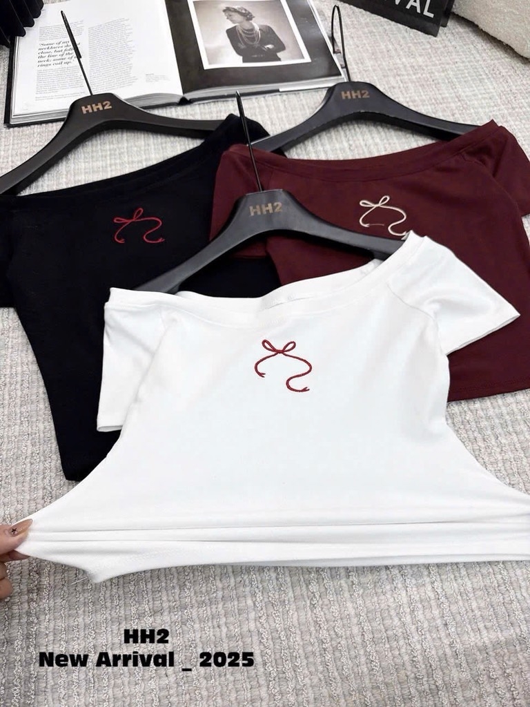 SET 3 ÁO ZIP TRỄ VAI THÊU NƠ