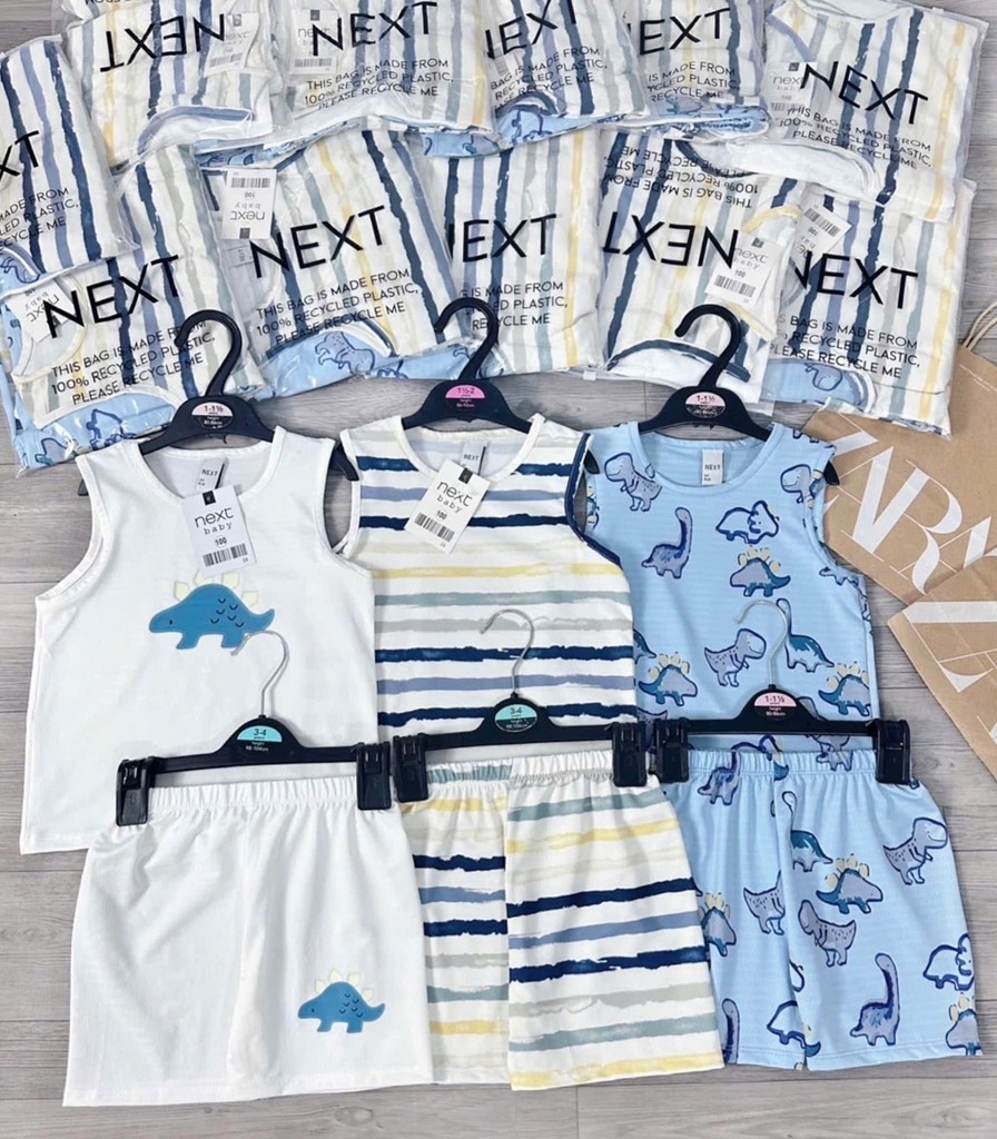SET 3 BỘ BA LỖ THÔNG HƠI NEXT BÉ TRAI SẴN