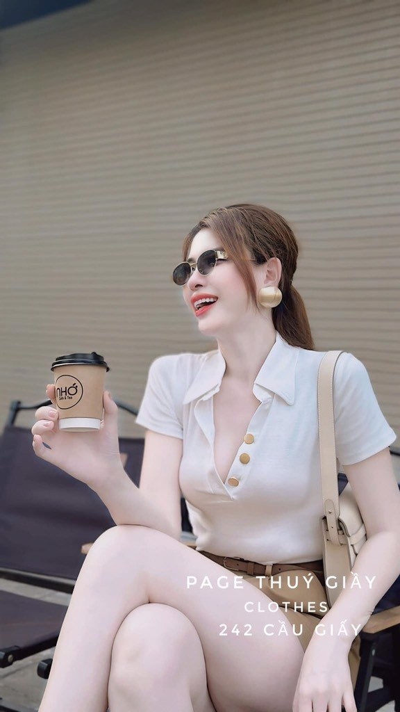 ÁO POLO TRỤ MIXX CÚC ĐỒNG 3 MẦU NỮ - (xả 39K)