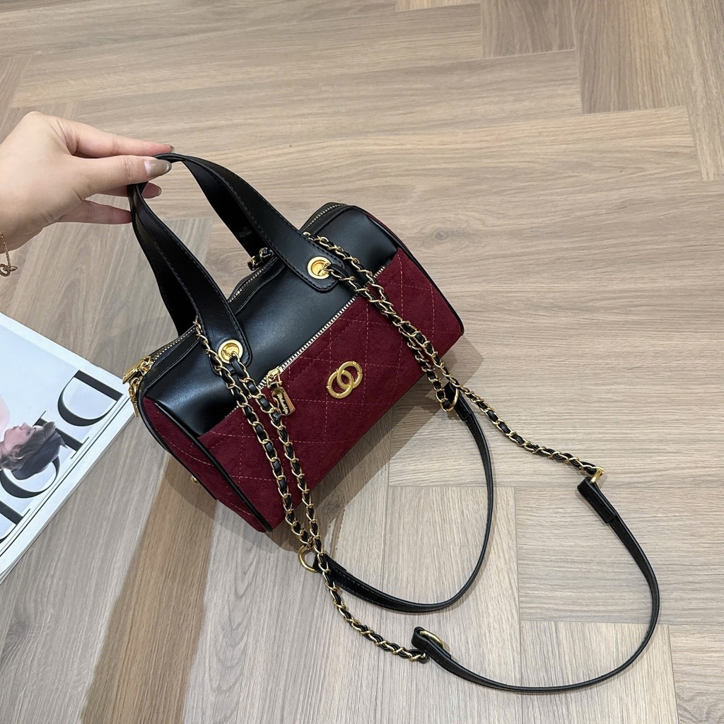 TÚI XÁCH PHỐI DA 4 MÀU