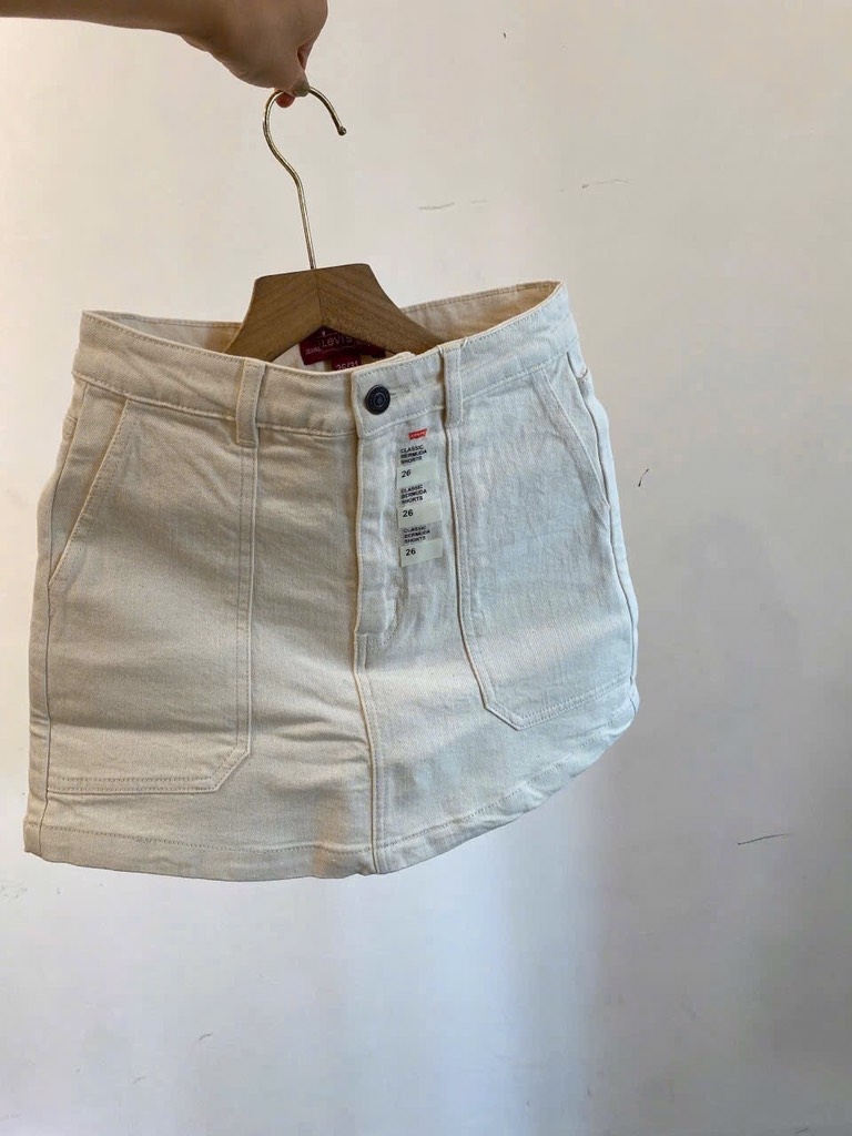 QUẦN BÒ NỮ GIẢ VÁY LEVIS SẴN