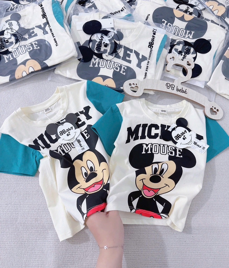 SET MICKEY COVER NEXT BÉ TRAI SẴN( xả 50k)
