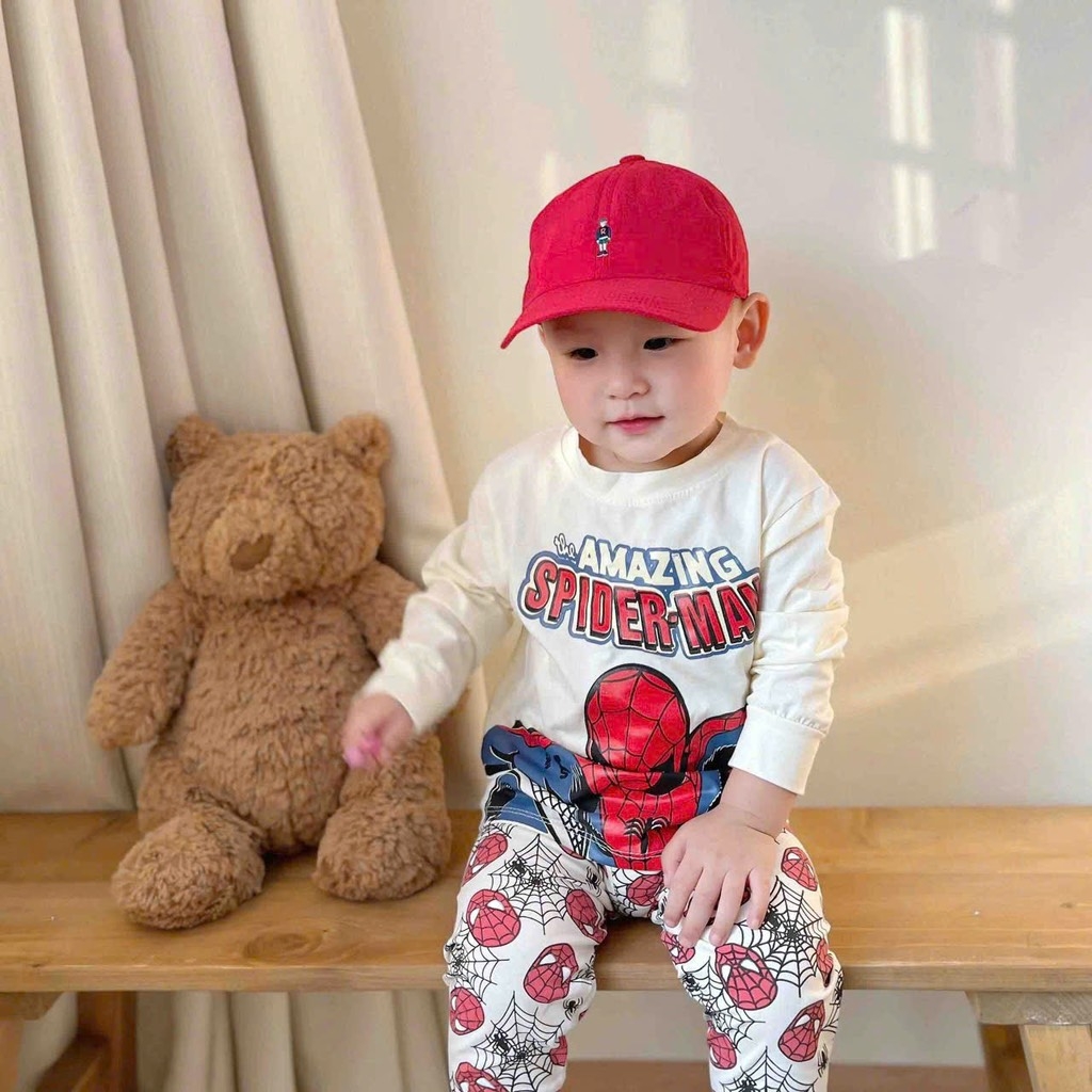 SET 2 BỘ DÀI NGƯỜI NHỆN BÉ TRAI
