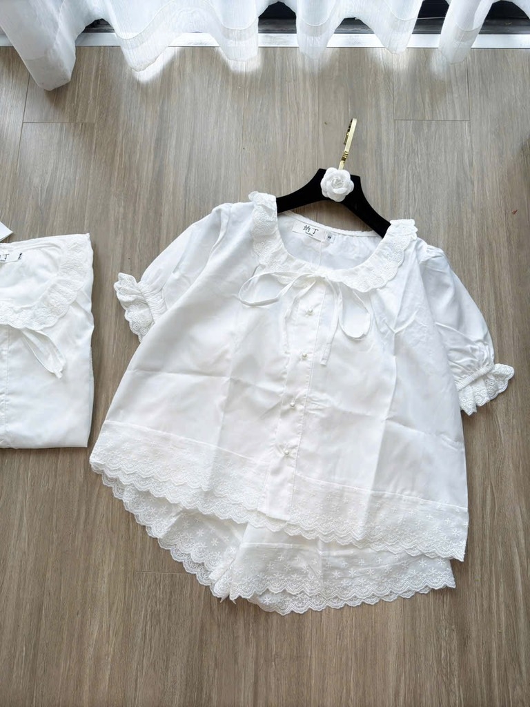 BỘ NGỦ BÈO REN TIỂU THƯ NỮ SẴN