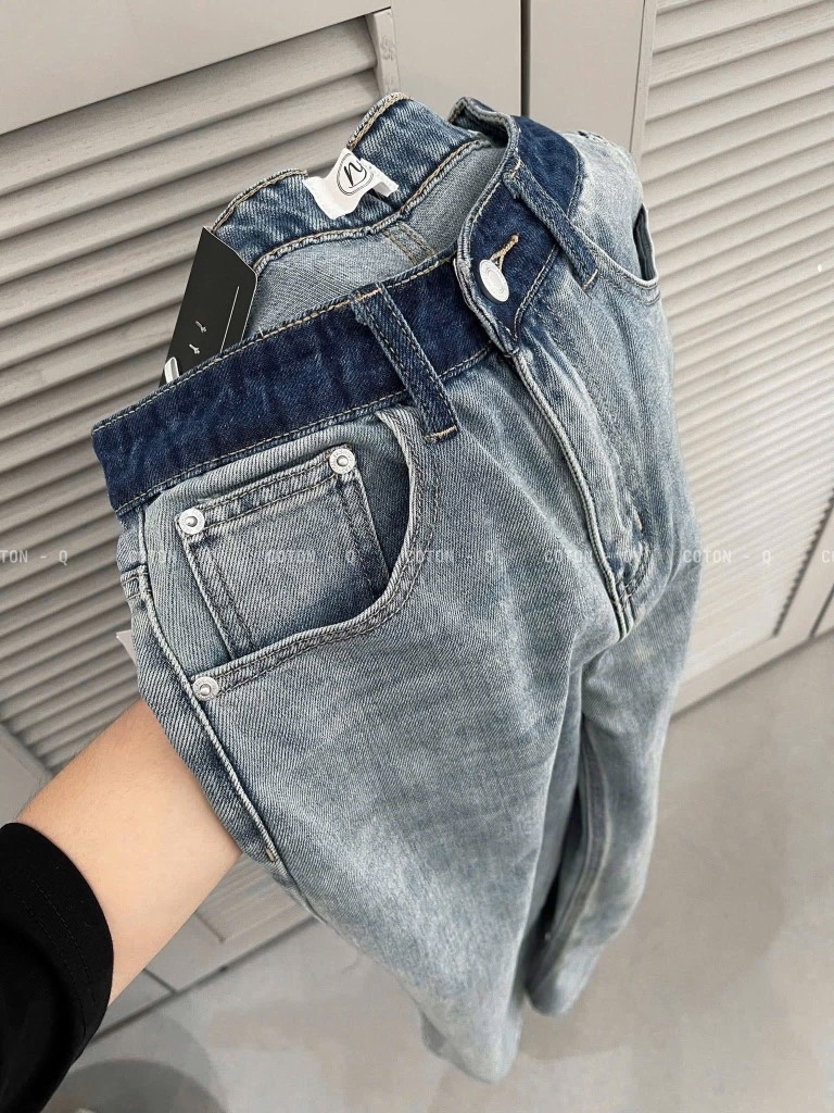 QUẦN BÒ NỮ SUÔNG CẠP ĐẬM