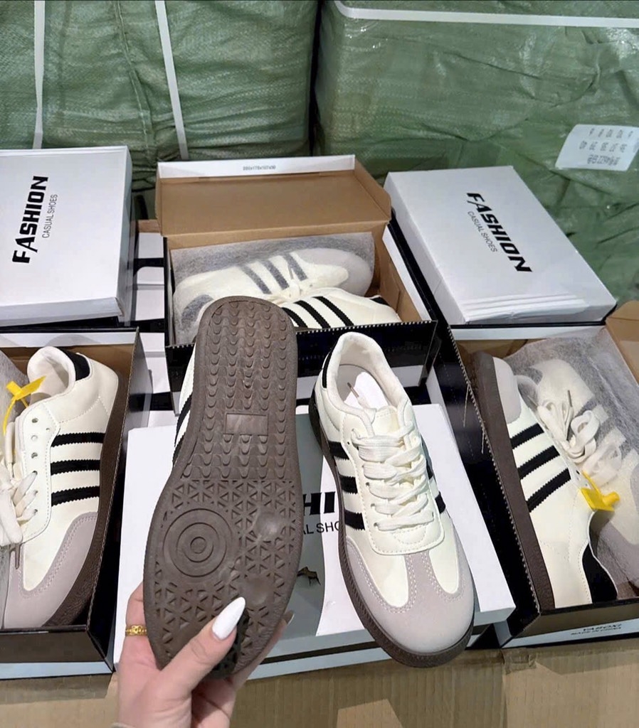 GIÀY DÉP - GIÀY ADIDAS SAMBA TRẮNG