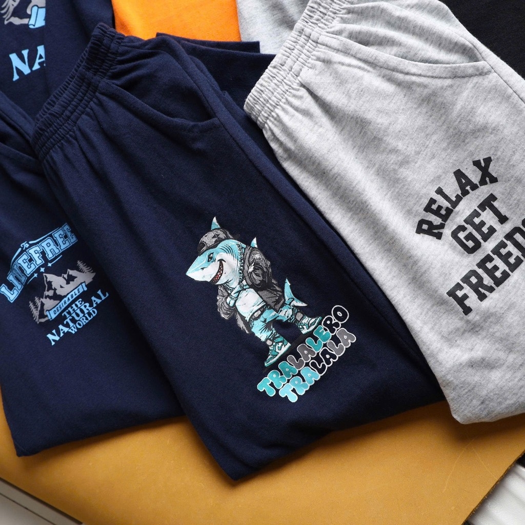 BỘ DÀI THUN COTTON NHÍ BÉ TRAI ĐẠI