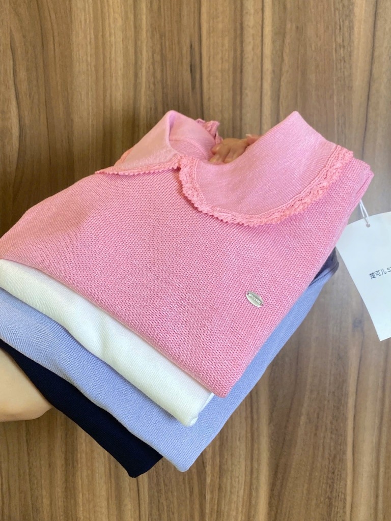ÁO LEN CỘC CỔ SEN HOT 4 MÀU NỮ SẴN