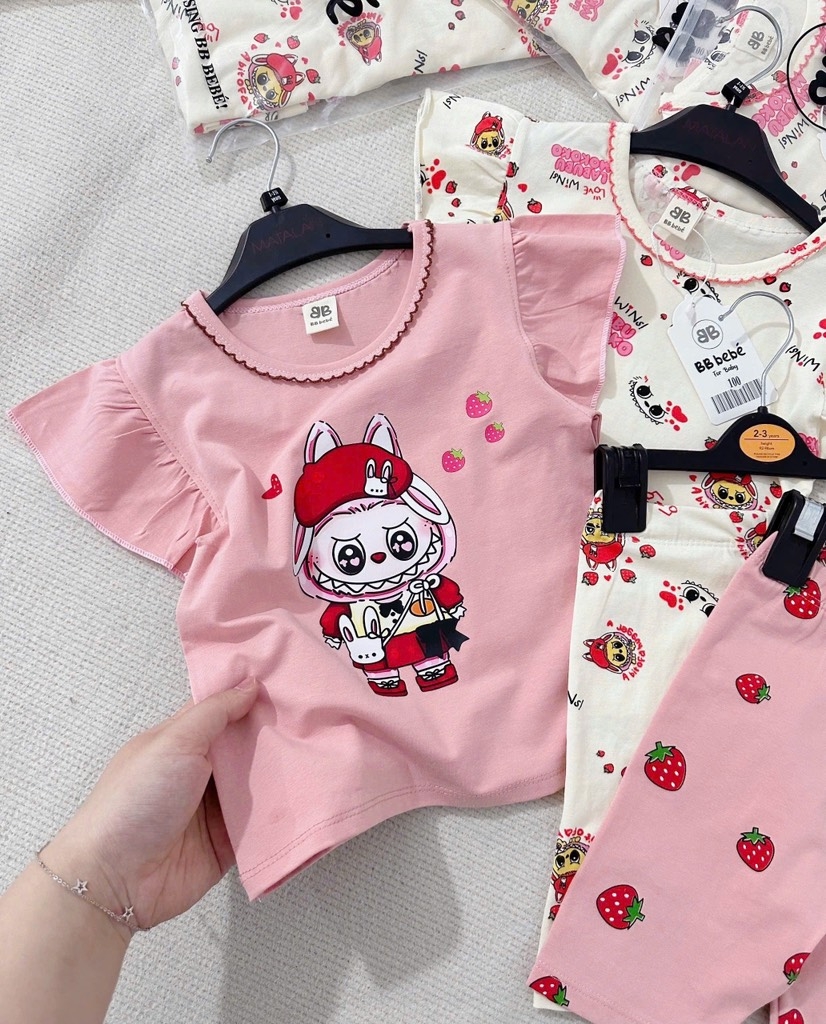 SET 2 BỘ CỘC BB3 CÁNH TIÊN BÉ GÁI SẴN (XẢ 89k)