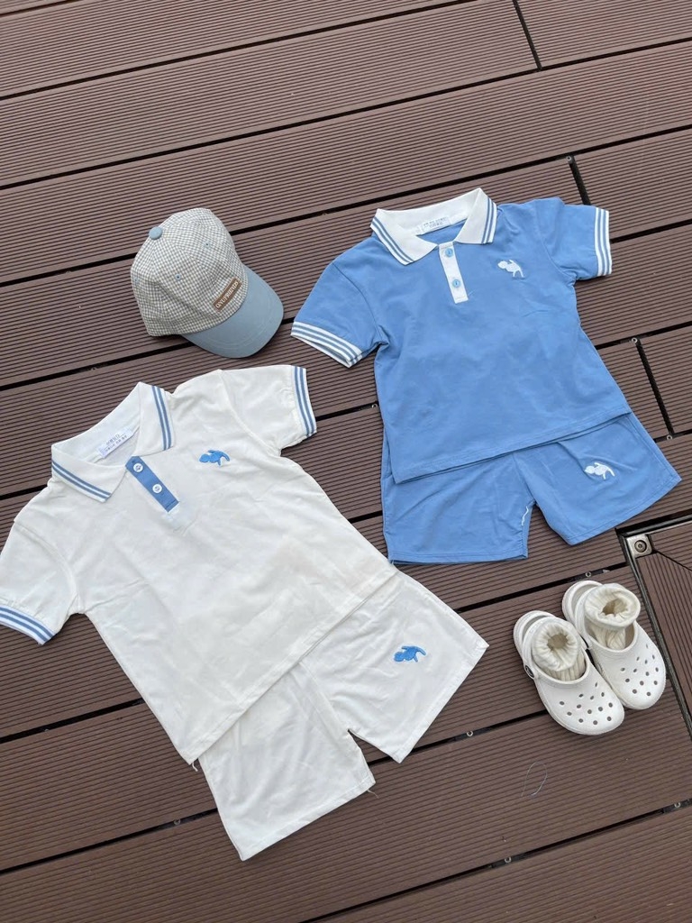 SET 2 BỘ XANH TRẮNG BÉ TRAI (SALE 99k)