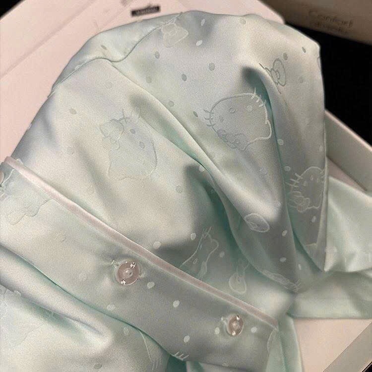 BỘ LỤA PIJAMA HELLO KITTY NỮ