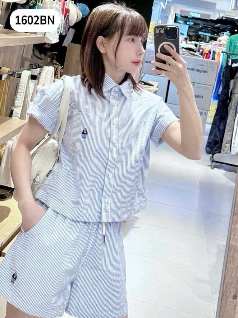 SET KẺ SỌC THÊU GẤU WHOAU CỘC TAY 2M NỮ (LOAD LẠI GIÁ)