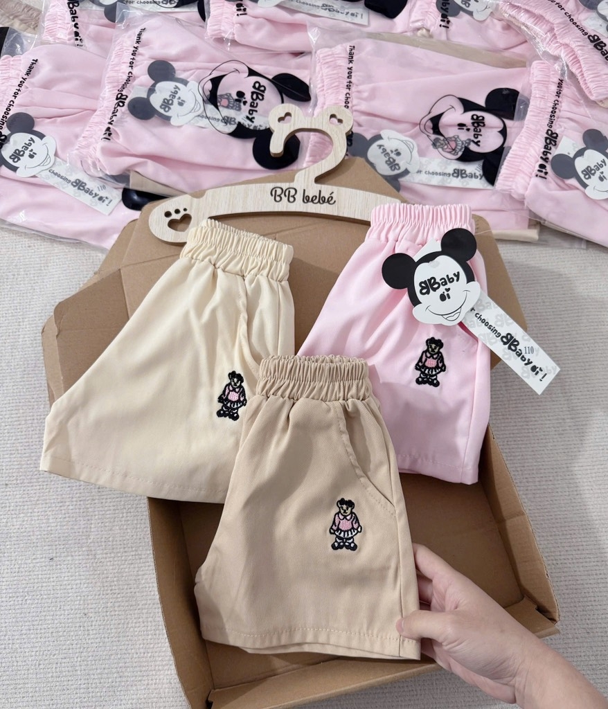 SET 3 QUẦN MIX ĐỦ MÀU BÉ GÁI SẴN (SALE 75k)