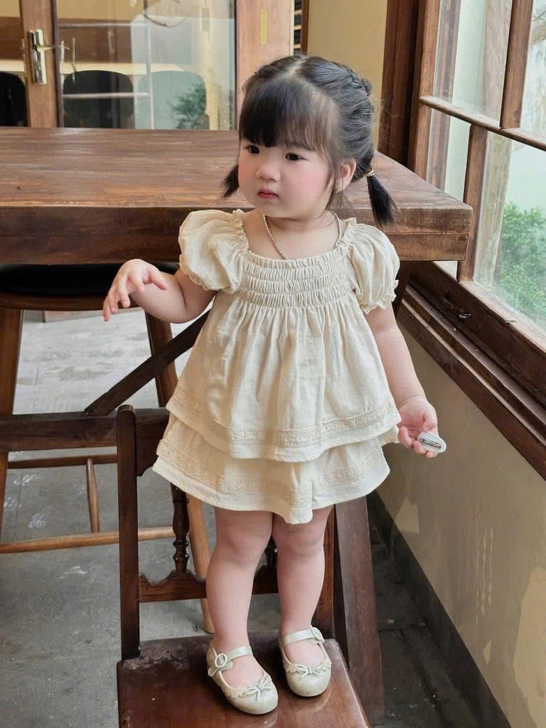 SET ÁO BABYDOLL QUẦN BÉ GÁI