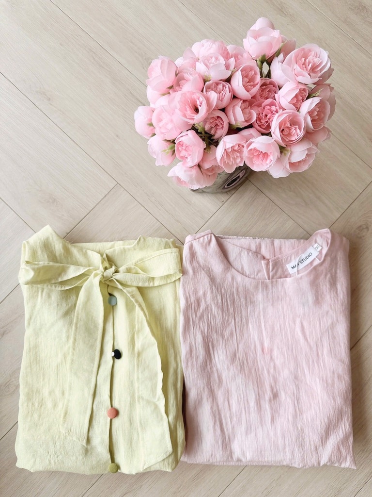 SET NƠ CÚC BỌC CỐM - HỒNG NỮ