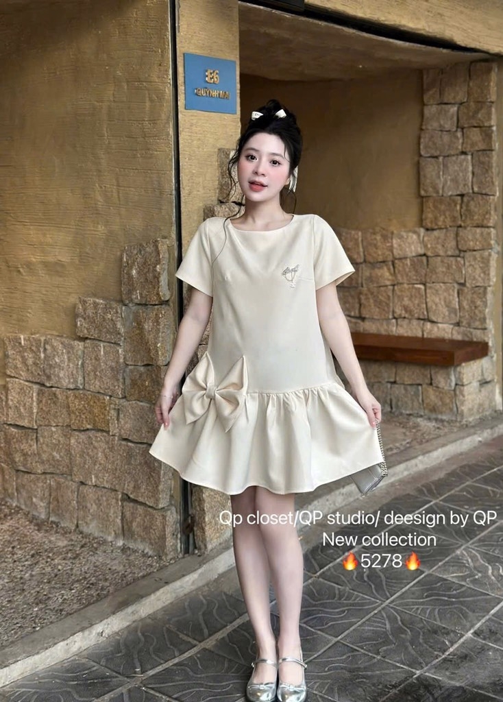 VÁY SUÔNG NƠ NỮ