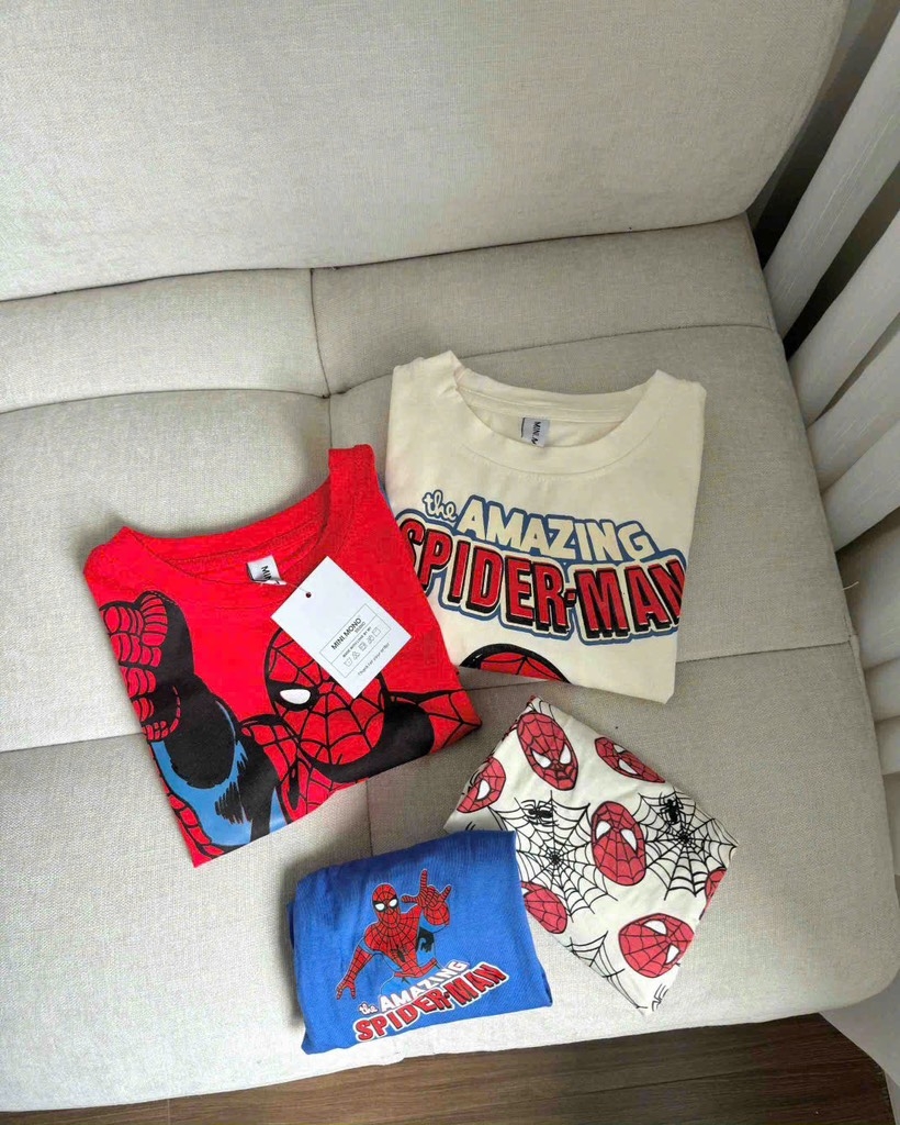 SET 2 BỘ DÀI NGƯỜI NHỆN BÉ TRAI