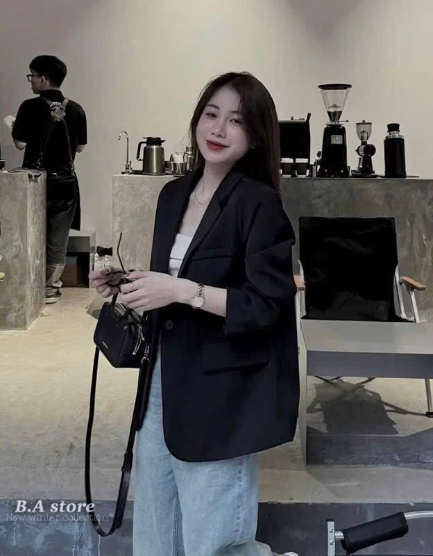 ÁO VEST CÚC LƯNG CỰC SANG NỮ THU ĐÔNG
