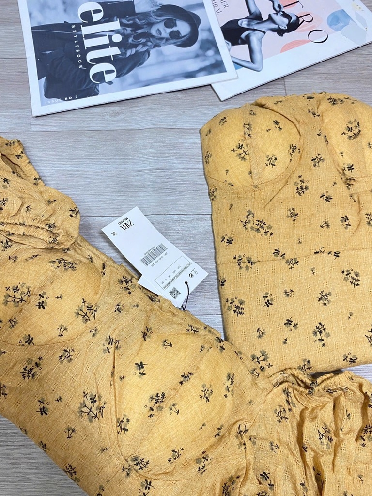 VÁY HOA NHÍ CÚP NGỰC DÂY CỔ NỮ SẴN xả 99k