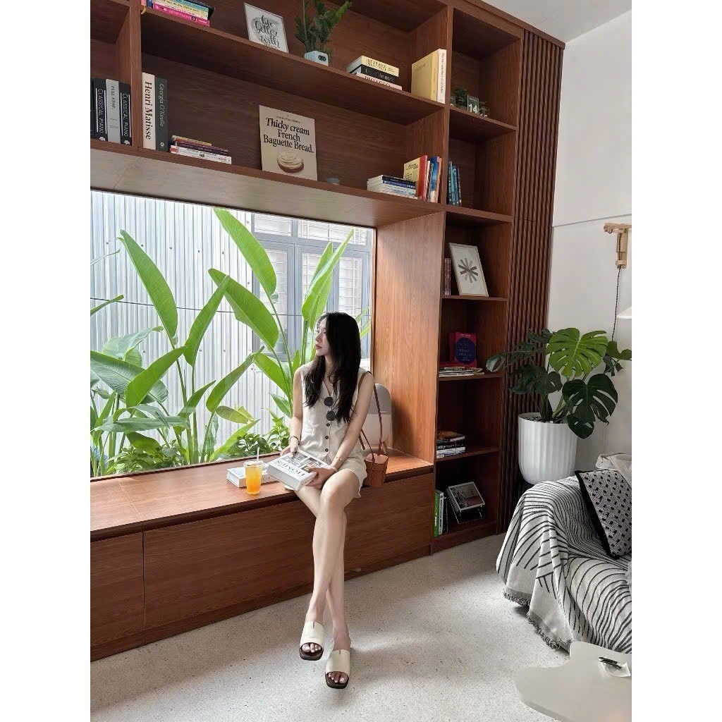 SET LINEN ZARRA 2 LỚP BUỘC SAU NỮ (HÀNG ĐẮT) SẴN (SALE 158k)