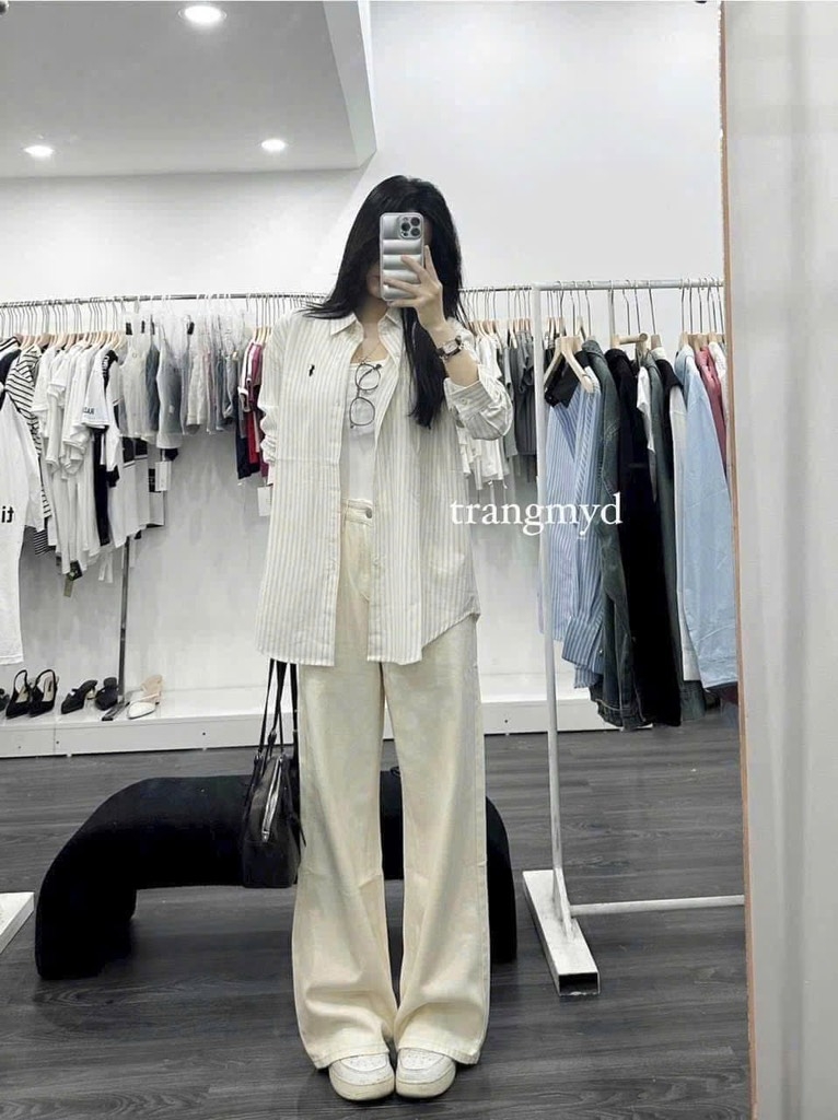 QUẦN JEAN NỮ KEM NGÀ MÀU HIẾM NEW SẴN