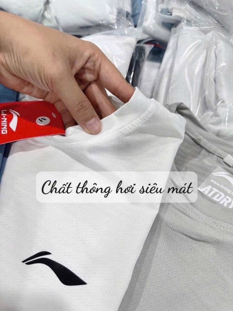 SET 4 ÁO BA LỖ NAM HÃNG LINING NAM