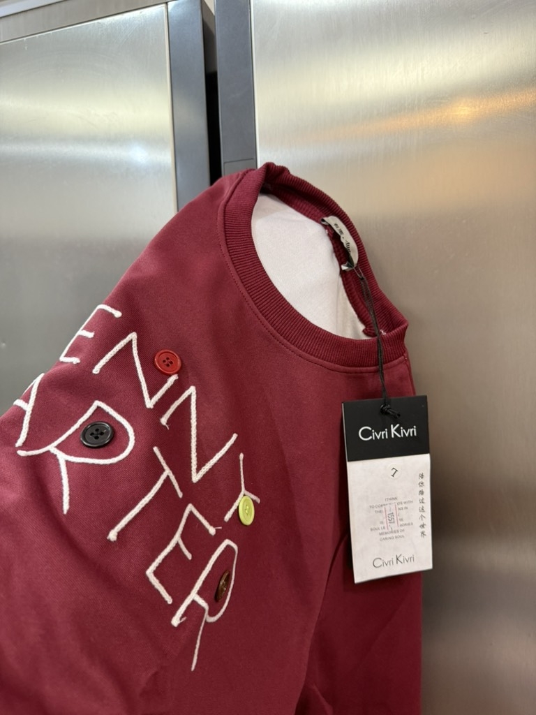 ÁO NỈ 2 DA CARTER ĐỎ NỮ