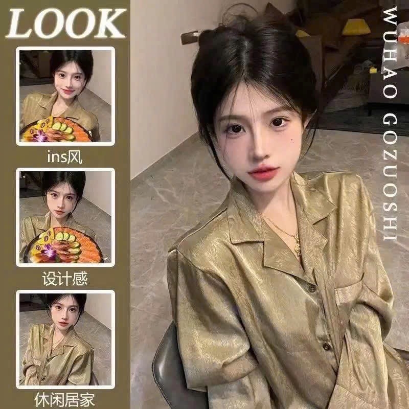 BỘ DÀI LỤA XƯỚC 3 MÀU NỮ