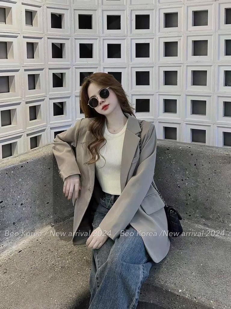 ÁO VEST CÚC LƯNG CỰC SANG NỮ THU ĐÔNG