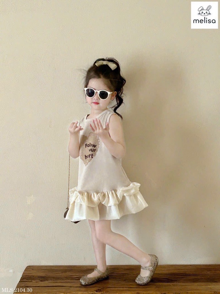 VÁY SÁT NÁCH PHỐI BÈO BÉ GÁI SẴN