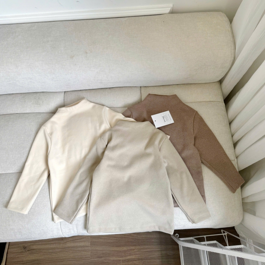 SET 2 ÁO GIỮ NHIỆT PEE DÀI TAY CHO BÉ TRAI BÉ GÁI