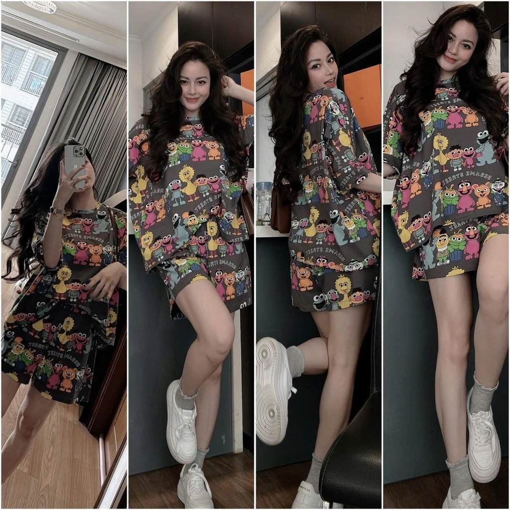 SET HOẠT HÌNH SESAMI NỮ