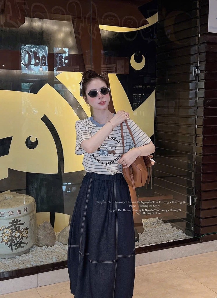 SET ÁO KẺ CV DÀI NỮ