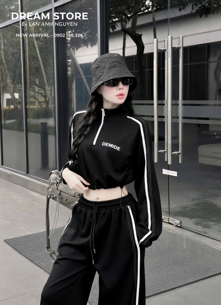 SET BỘ DÀI DEMIDE SANG CHẢNH 3 MÀU NỮ THU ĐÔNG SẴN