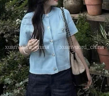 LEN CDG XANH CỘC TAY TÚI GIẢ NỮ THU ĐÔNG