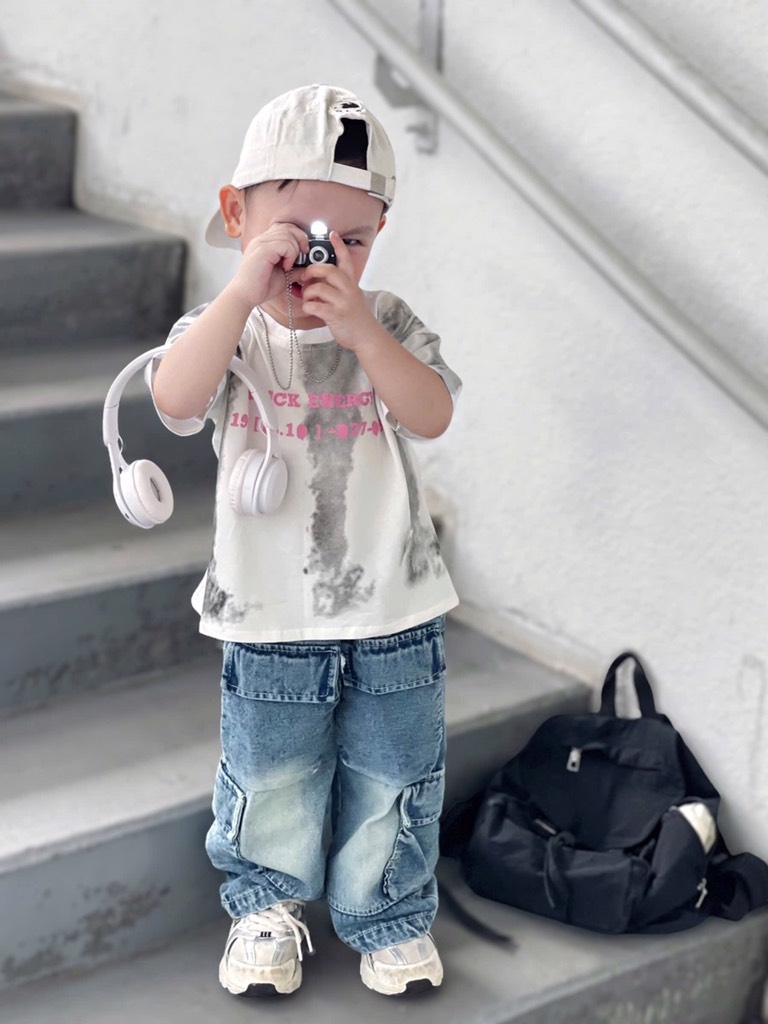 SET ÁO LOANG QUẦN JEAN TÚI HỘP BÉ TRAI