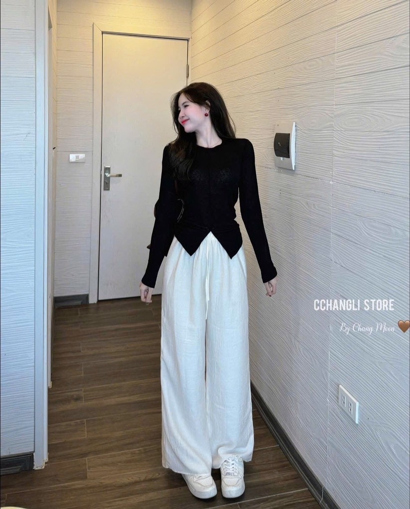 ÁO DÀI TAY BASIC VẠT TÔM NỮ THU ĐÔNG (XẢ 39k)