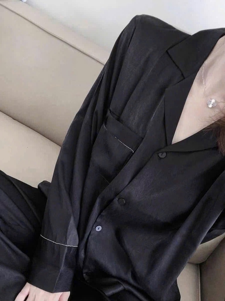 BỘ DÀI LỤA XƯỚC 3 MÀU NỮ