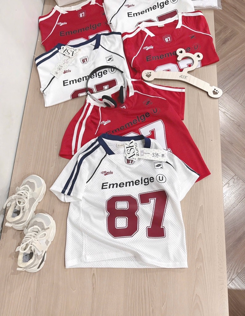 SET 2 ÁO PHÔNG LƯỚI 87 BÉ TRAI BÉ GÁI