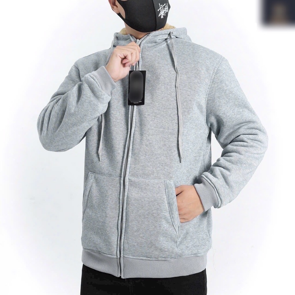 ÁO NỈ NAM XUẤT DƯ LÓT LÔNG( xả 115k)