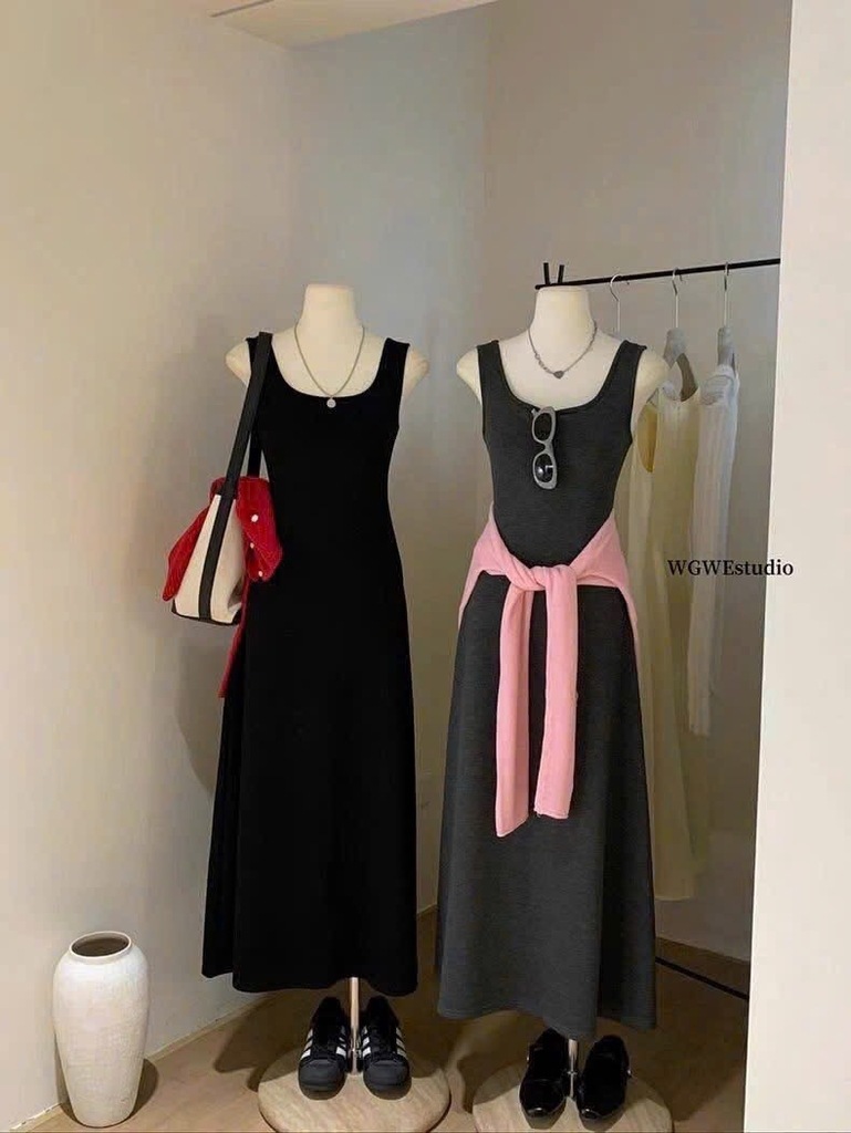 VÁY ZIP BA LỖ SIÊU MÁT NỮ(XẢ MÀU XÁM 85k)