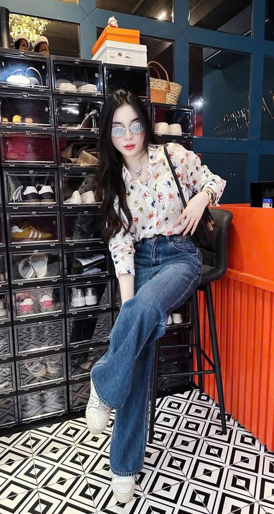 ÁO SƠ MI HOẠ TIẾT NỮ