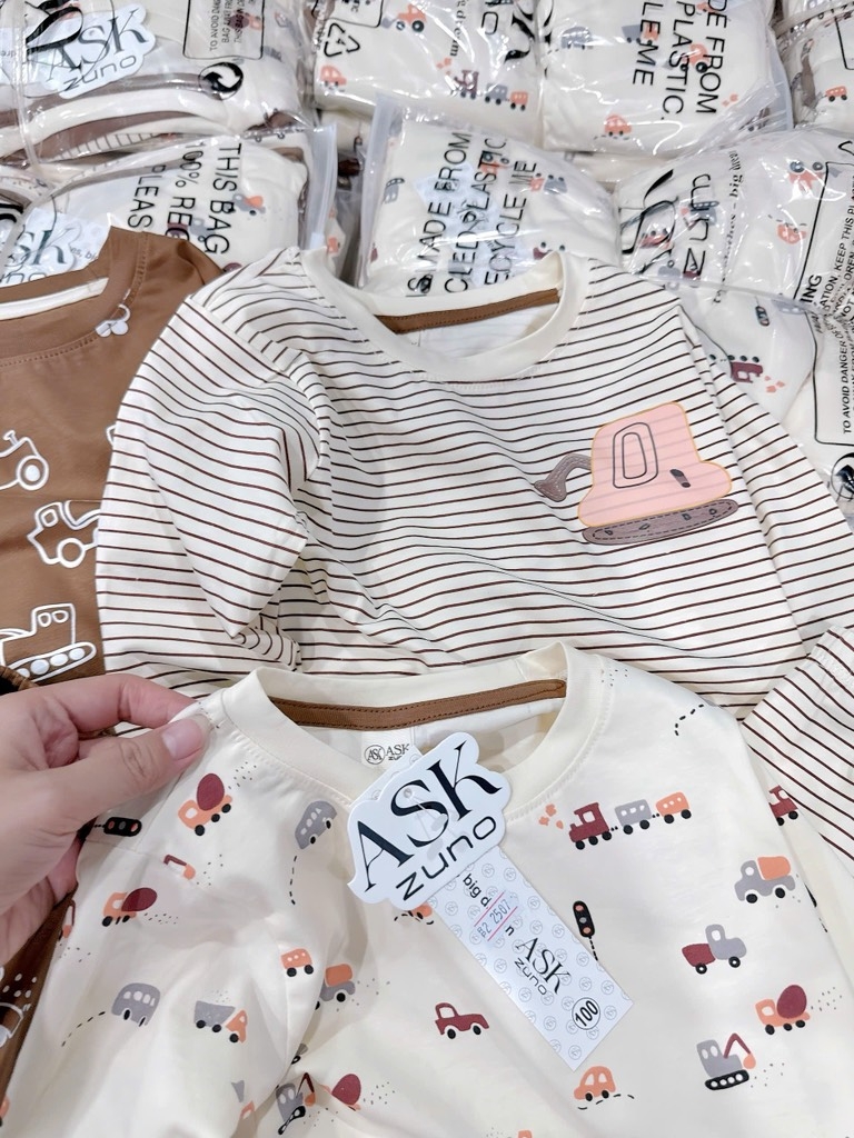 SET 3 BỘ DÀI Ô TÔ BÉ TRAI
