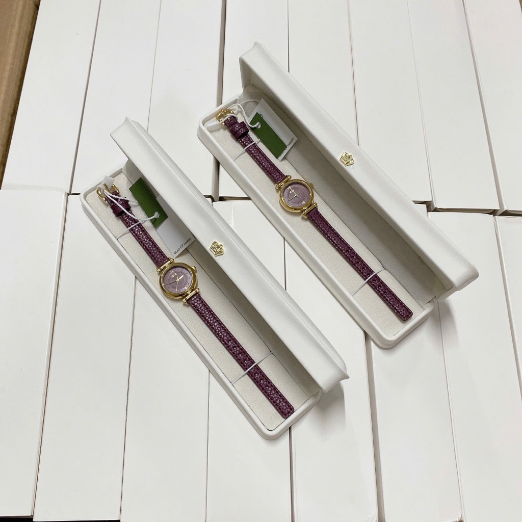 PHỤ KIỆN - ĐỒNG HỒ EIKE ĐỎ KAKI NỮ