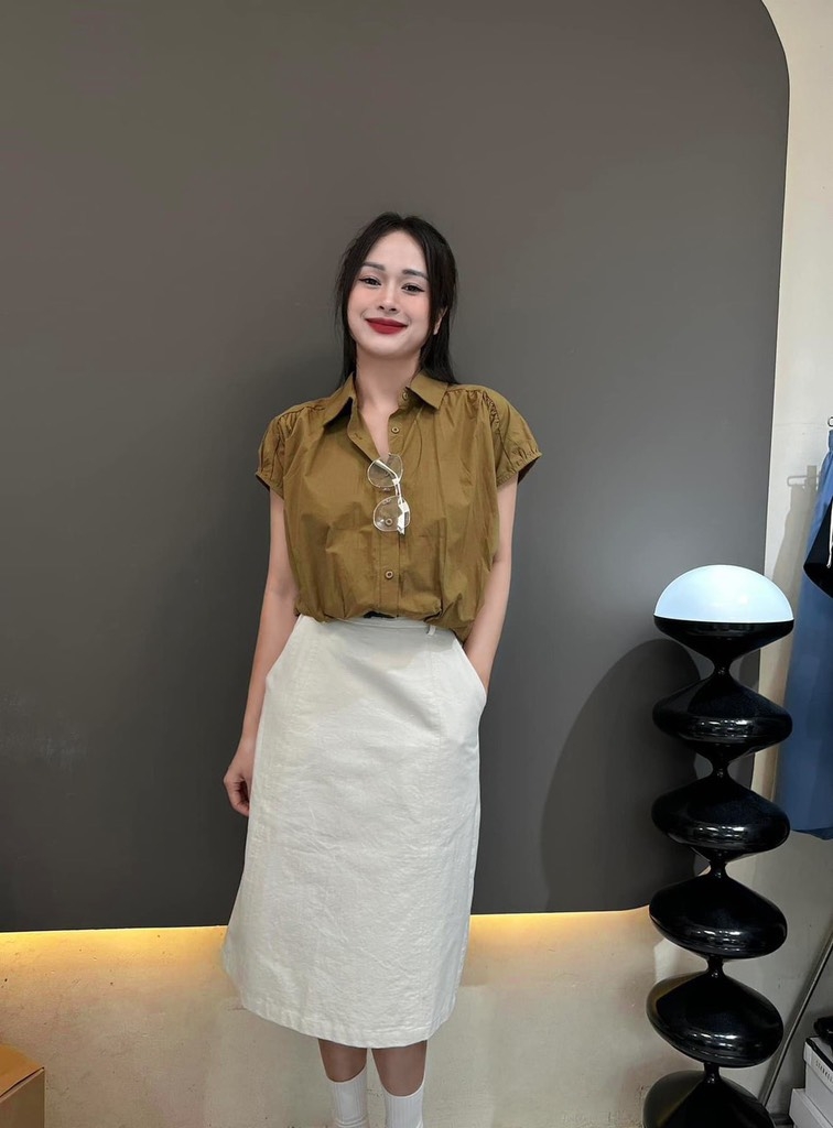 ÁO SƠ MI GU DÚM VAI LI GẤU(xả 69k)