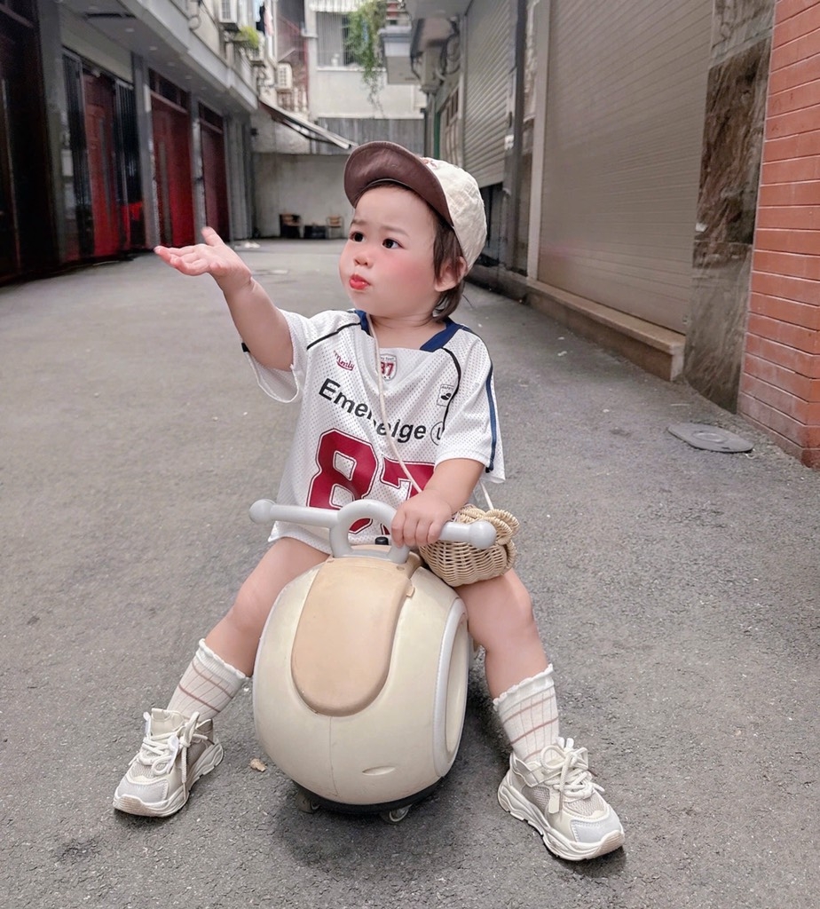 SET 2 ÁO PHÔNG LƯỚI 87 BÉ TRAI BÉ GÁI